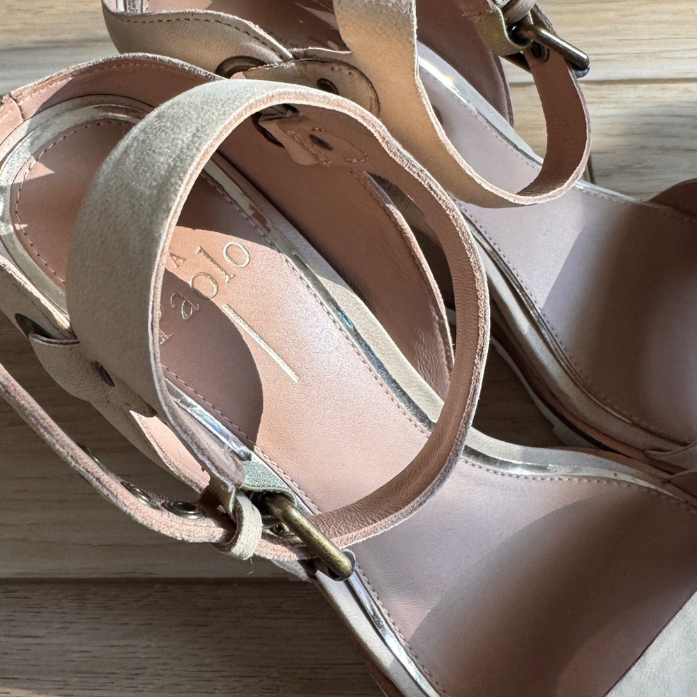 Linea Paolo Wedge Sandals - Picture 8 of 13